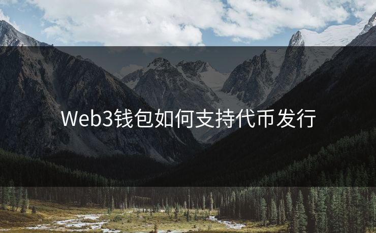 Web3钱包如何支持代币发行